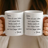Benutzerdefinierte Tasse mit Foto – Personalisierte Hochzeitsgeschenke zum Jahrestag für Ehemann und Ehefrau, Ihn und Sie – Ich Dich Früher Finden Und Dich Länger Lieben