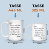 Benutzerdefinierte Tasse mit Foto – Personalisierte Hochzeitsgeschenke zum Jahrestag für Ehemann und Ehefrau, Ihn und Sie – Ich Dich Früher Finden Und Dich Länger Lieben