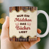 Personalisierte Tasse - Personalisierte Bücher Geschenke Für Buchliebhaber, Bücherwürmer, Leser - So Viele Bücher, So Wenig Zeit