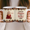 Personalisierte Tasse - Personalisierte Bücher Geschenke Für Buchliebhaber, Bücherwürmer, Leser - So Viele Bücher, So Wenig Zeit
