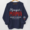 Personalisiertes Unisex-Sweatshirt Oder Hoodie Mit Ärmel-Design – Geburtstagsgeschenke Für Mama, Oma – Gesegnet, Oma Genannt Zu Werden