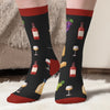 Personalisierte Socken – Personalisierte Weihnachts- und Geburtstagsgeschenke für Beste Freundinnen, Schwestern, die Familie und Dich Selbst – Bring Mir Wein