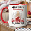 Personalisierte Tasse Mit Akzent – Personalisierte Hochzeitsgeschenke zum Jahrestag für Ehemann und Ehefrau, Ihn und Sie – Ich Liebe Dich An Jedem Tag