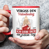 Personalisierte Tasse Mit Akzent – Personalisierte Hochzeitsgeschenke zum Jahrestag für Ehemann und Ehefrau, Ihn und Sie – Ich Liebe Dich An Jedem Tag