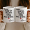Benutzerdefinierte Tasse – Personalisierte Hochzeitsgeschenke zum Jahrestag für Ehemann und Ehefrau, Ihn und Sie – Mach So Weiter