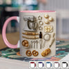 Personalisierte Tasse Mit Akzent – Personalisierte Geburtstagsgeschenke Für Beste Freundinnen, Schwestern, Familie Und Dich Selbst – Backen ist meine Liebessprache