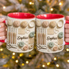 Personalisierte Tasse Mit Akzent – Personalisierte Geburtstagsgeschenke Für Beste Freundinnen, Schwestern, Familie Und Dich Selbst – Häkeln ist meine Therapie