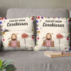 Personalisiertes Blumentaschenkissen - Geschenke Für Buchliebhaber, Bücherwürmer, Leser - Nur noch ein Kapitel