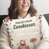 Personalisiertes Blumentaschenkissen - Geschenke Für Buchliebhaber, Bücherwürmer, Leser - Nur noch ein Kapitel