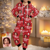 Personalisierter Onesie Für Erwachsene Mit Foto – Personalisierte Geschenke zum Jahrestag, zu Weihnachten oder zur Hochzeit für Ehemann und Ehefrau, für ihn und sie – Der ultimative Liebesbeweis