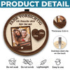 Personalisierte Sonnenblende Clip Fürs Auto mit Foto – Personalisierte Hochzeitsgeschenke zum Jahrestag für Ehemann und Ehefrau, Ihn und Sie – Ich Werde Dich Für Immer Und Ewig Lieben