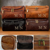 Personalisierte Leder-kulturtasche mit Gravur - Personalisierte Weihnachts- und Geburtstagsgeschenke für Papa, Bruder, Sohn, Ehemann, Trauzeugin, beste Freunde – Ewige Eleganz, Die Immer Begeistert