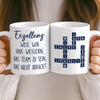 Benutzerdefinierte Tasse – Personalisierte Geburtstagsgeschenke für Kollegen, beste Arbeitsfreunde – Exzellenz Weil Wir Uns Weigern