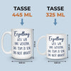 Benutzerdefinierte Tasse – Personalisierte Geburtstagsgeschenke für Kollegen, beste Arbeitsfreunde – Exzellenz Weil Wir Uns Weigern