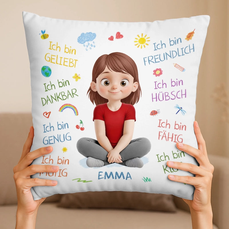 Personalisiertes Taschenkissen - Personalisierte Geburtstagsgeschenke Für Beste Freundinnen, Schwestern, Familie Und Dich Selbst – Ich Bin Dankbar
