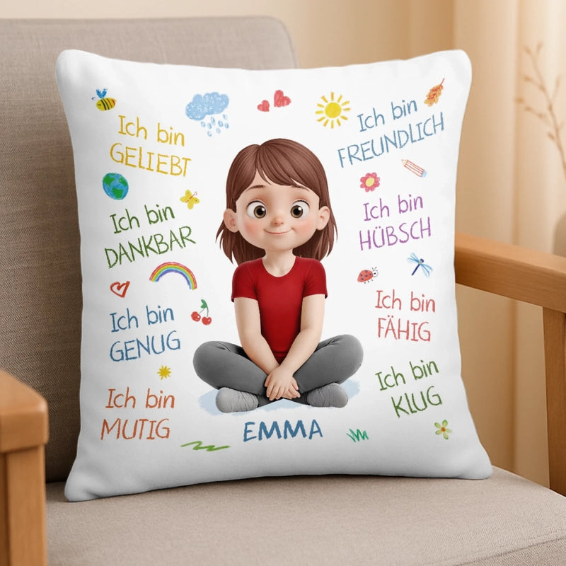 Personalisiertes Taschenkissen - Personalisierte Geburtstagsgeschenke Für Beste Freundinnen, Schwestern, Familie Und Dich Selbst – Ich Bin Dankbar