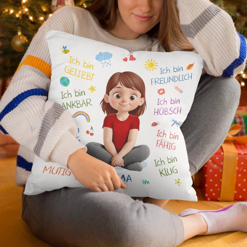 Personalisiertes Taschenkissen - Personalisierte Geburtstagsgeschenke Für Beste Freundinnen, Schwestern, Familie Und Dich Selbst – Ich Bin Dankbar