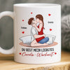 Benutzerdefinierte Tasse – Personalisierte Hochzeitsgeschenke zum Jahrestag für Ehemann und Ehefrau, Ihn und Sie – Du bist mein liebstes Cardio-Workout