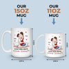 Benutzerdefinierte Tasse – Personalisierte Hochzeitsgeschenke zum Jahrestag für Ehemann und Ehefrau, Ihn und Sie – Du bist mein liebstes Cardio-Workout