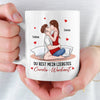 Benutzerdefinierte Tasse – Personalisierte Hochzeitsgeschenke zum Jahrestag für Ehemann und Ehefrau, Ihn und Sie – Du bist mein liebstes Cardio-Workout