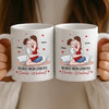 Benutzerdefinierte Tasse – Personalisierte Hochzeitsgeschenke zum Jahrestag für Ehemann und Ehefrau, Ihn und Sie – Du bist mein liebstes Cardio-Workout