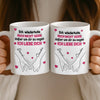 3D-Druck-Effekt – Benutzerdefinierte Tasse – Personalisierte Hochzeitsgeschenke zum Jahrestag für Ehemann und Ehefrau, Ihn und Sie – Ich Sage Dir Immer Wieder Ich Liebe Dich