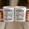 Benutzerdefinierte Tasse – Personalisierte Hochzeitsgeschenke zum Jahrestag für Ehemann und Ehefrau, Ihn und Sie – Aber Ich Liebe Dich Trotzdem