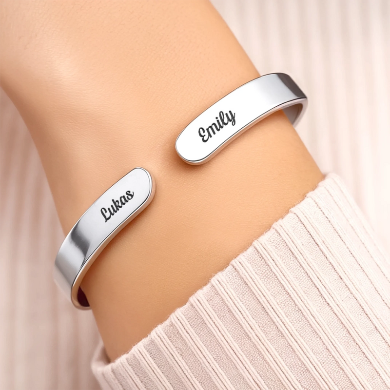 Edelstahlarmband Mit Individueller Gravur – Personalisierte Hochzeitsgeschenke zum Jahrestag für Ehemann und Ehefrau, Ihn und Sie – Werde Mit Mir Alt, Das Beste Kommt Noch