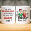 Personalisierte Tasse – Geschenk für Paare, Ehemann und Ehefrau – Den Rest meines Lebens