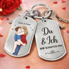 Personalisierte Schlüsselanhänger – Geschenk für Paare, Ehemann und Ehefrau – Du & Ich Wir Schaffen Das