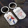 Personalisierte Schlüsselanhänger – Geschenk für Paare, Ehemann und Ehefrau – Ich Liebe Dich Jetzt & Für Immer