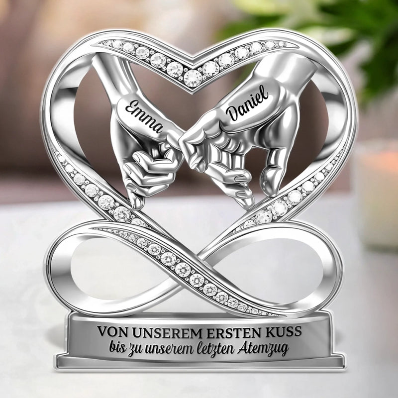 Personalisierte Acrylplakette – Geschenk für Paar – Du und Ich Wir Schaffen Das