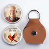 Personalisierter Taschenknuddler mit Foto – Gedenken an Verstorbene – Immer bei dir