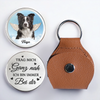Personalisierter Taschenknuddler mit Foto – Tiergedenkgeschenk für Haustierbesitzer – Immer bei mir, niemals allein
