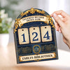 Personalisiertes Holz-Tracker-Schild – Geschenke für Buchliebhaber – Für jeden gelesenen Schatz