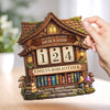 Personalisiertes Holz-Tracker-Schild – Geschenke für Buchliebhaber – Meine Lesebibliothek in Zahlen