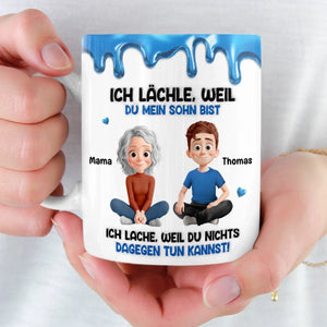 Personalisierte Tasse – Geschenk für Kinder – Ein Geschenk voller Liebe