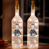 Personalisierte Flaschenlampe mit Foto – Muttertagsgeschenk für Mama – Für die stärksten Frauen in meinem Leben