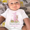 Personalisierte Babybody – Geschenk für Neugeborene – Frohes erstes Osterfest