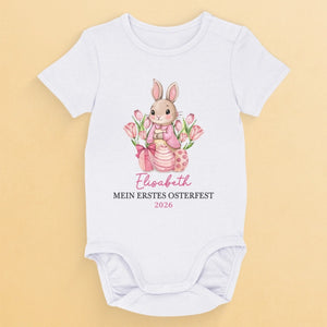 Personalisierte Babybody – Geschenk für Neugeborene – Ein herzliches Willkommen, Osterzauber