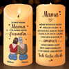 Personalisierte LED-Kerze – Muttertagsgeschenk für Mama – Für immer meine Freundin