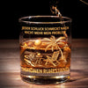 Personalisierte Whiskyglas – Geschenke für Rentner – Schönen Ruhestand