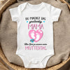Personalisierte Babybody – Geschenk zum ersten Muttertag – Für die beste Mama