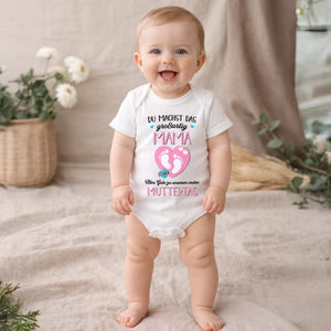 Personalisierte Babybody – Geschenk zum ersten Muttertag – Für die beste Mama