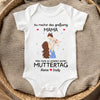 Personalisierte Babybody – Geschenk zum ersten Muttertag – Alles Gute zum ersten Muttertag