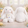 Personalisiertes Osterhase-Kuscheltier – Ostergeschenk für Babys – Ein Hase voller Freude