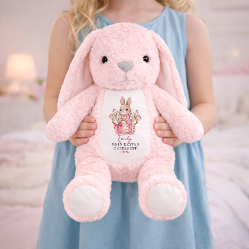 Personalisiertes Osterhase-Kuscheltier – Ostergeschenk für Babys – Die süßesten Kuschelpartner