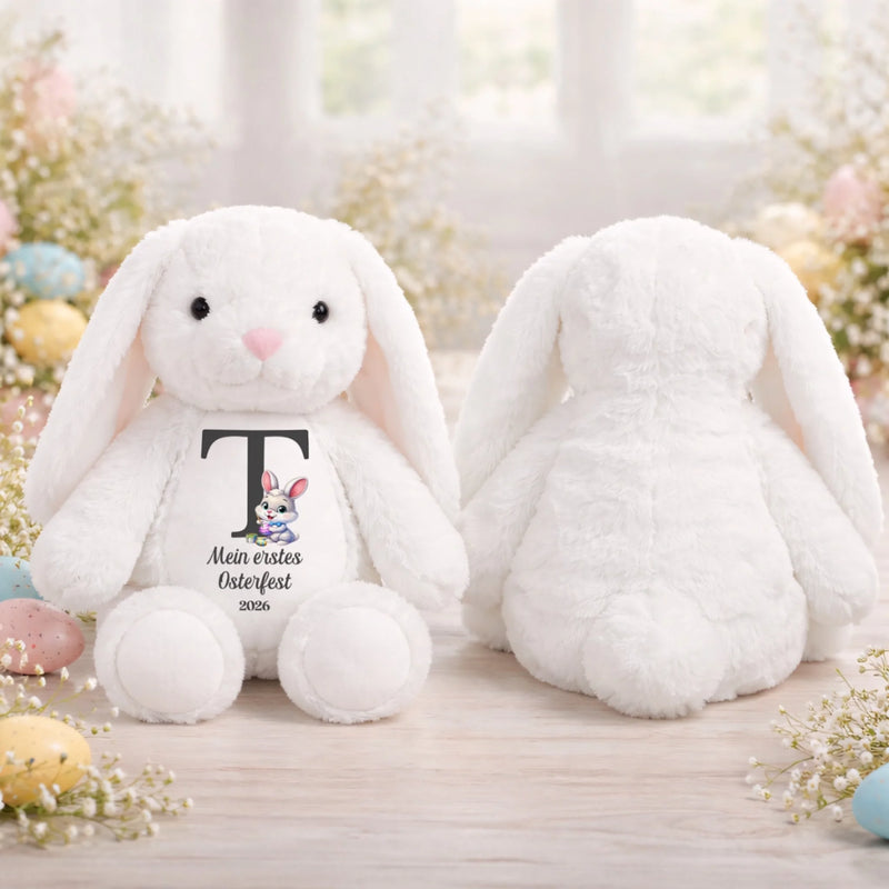 Personalisiertes Osterhase-Kuscheltier – Ostergeschenk für Babys – Ein Ostergeschenk voller Liebe