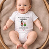 Personalisierte Babybody – Geschenk zum ersten Muttertag – Für die beste Mama der Welt