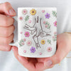Personalisierte Tasse – Muttertagsgeschenk für Mama, Oma – Hände, die zusammenhalten
